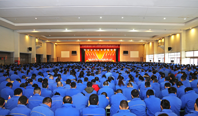 萬基控股集團(tuán)召開六屆六次職代會(huì)暨年終總結(jié)表彰大會(huì)