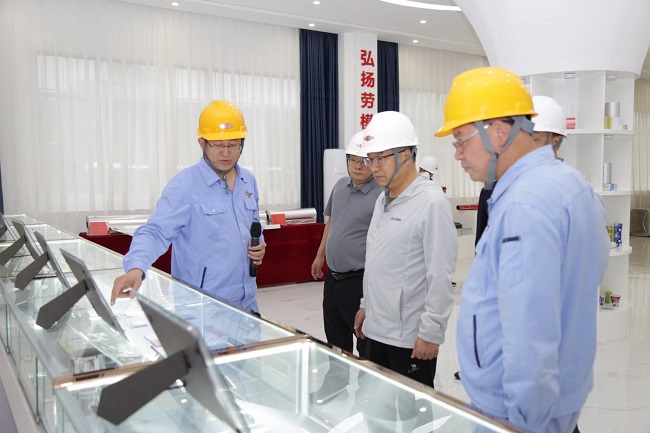 新安縣縣委常委、副縣長吳良到萬基控股集團調(diào)研
